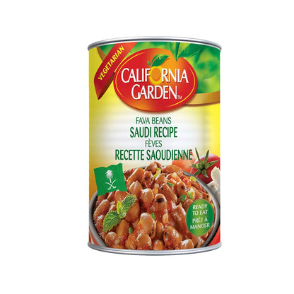 California Garden Fava Beans Saudi Recipe 450g (4 cans)