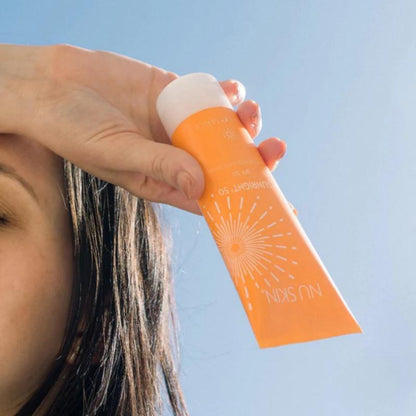 Nu Skin Sunright® Face & Body Sunscreen SPF 50 | Broad-Spectrum UVA/UVB Protection | Non-Greasy & Water-Resistant Formula | Antioxidant-Infused | 3.4 fl. oz.