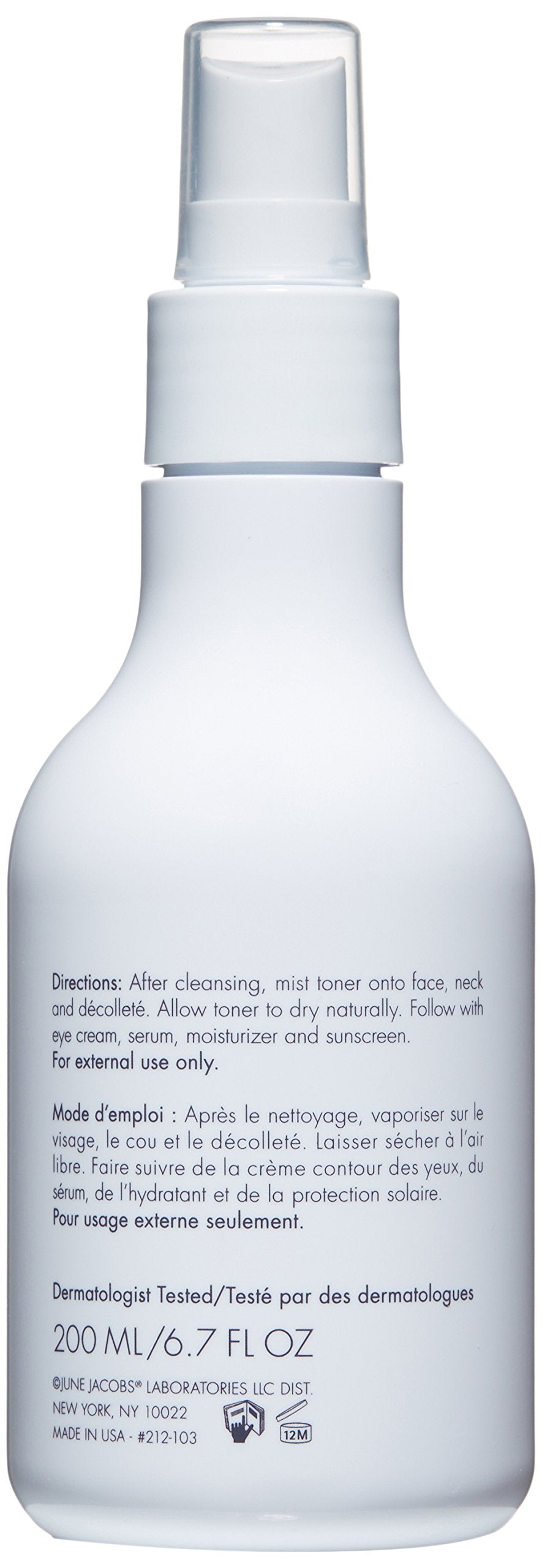 June Jacobs Firm & Tone Elastin Collagen Toner , 6.7 oz