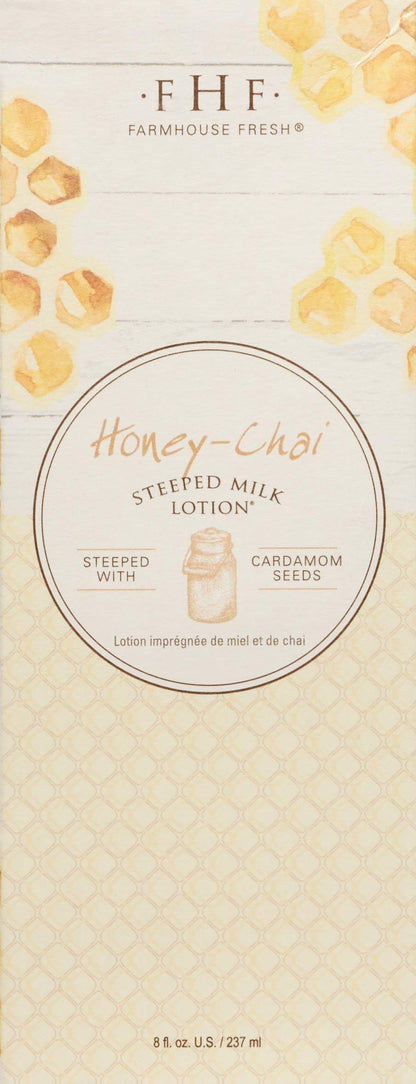 FarmHouse Fresh Honey-Chai Steeped Milk Lotion, 8 Fl Oz