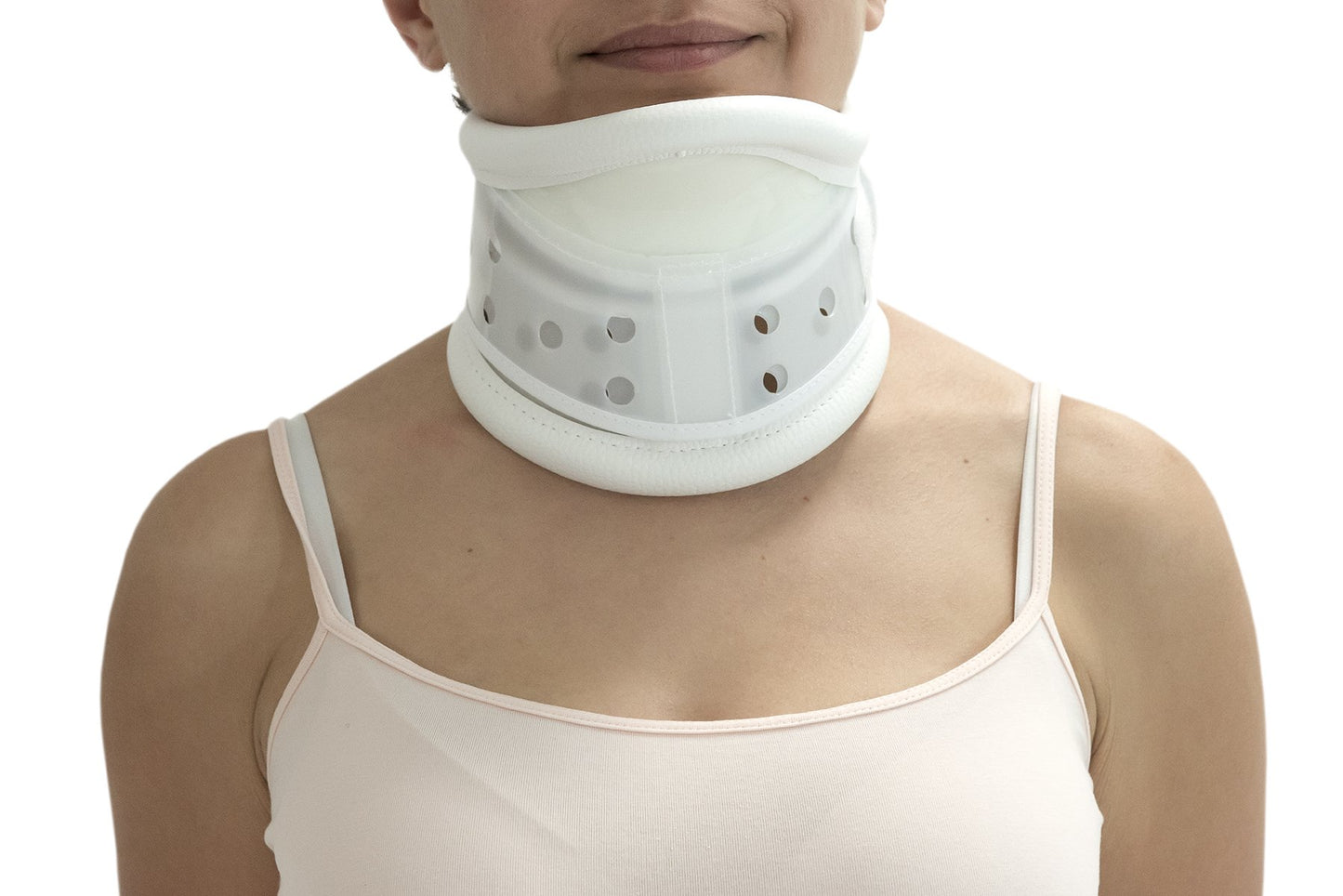 Ita-med Cc-265 Rigid Plastic Cervical Collar with Chin Support, Medium