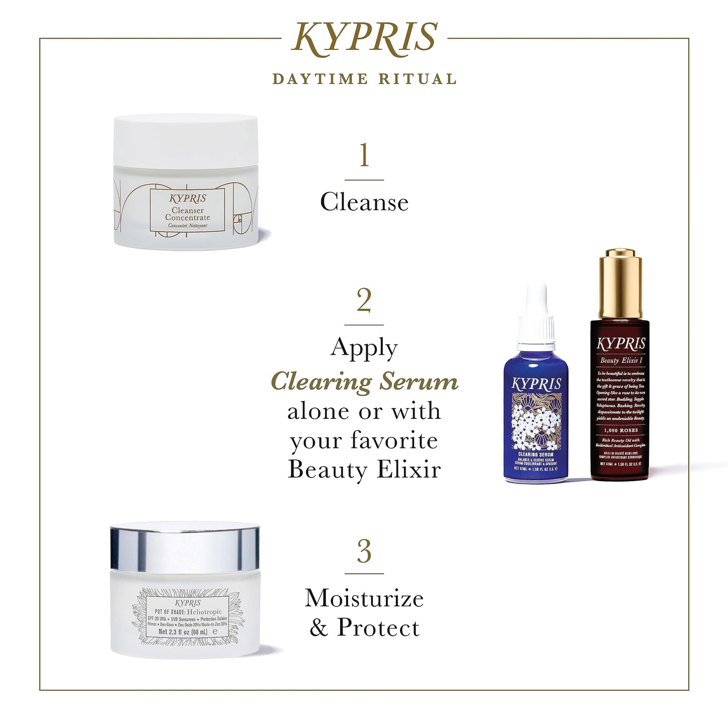 KYPRIS Clearing Serum Balance Soothe