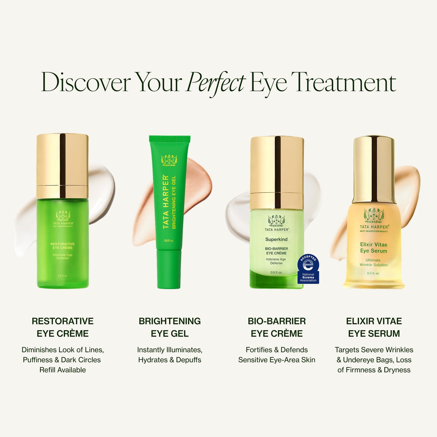 Tata Harper Restorative Eye Crème, 100% Natural, Made Fresh in Vermont
