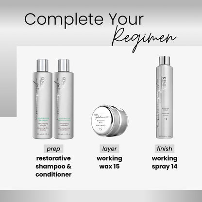 Kenra Professional Platinum Working Spray 14 | Flexible Hold Hairspray | Fast-Drying, Non-Sticky | Creates Volume & Texture | Leaves Hair With Frizz-Free Shine | All Hair Types