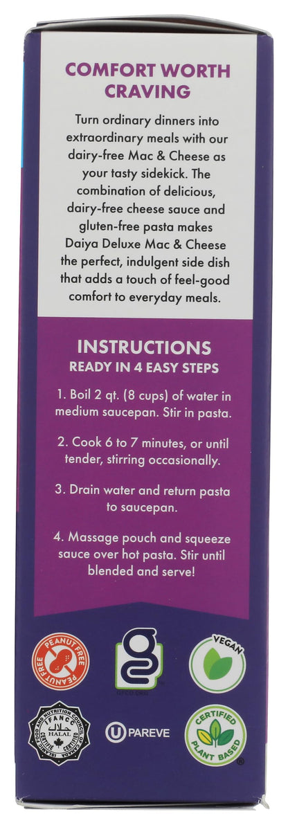 Daiya Deluxe White Cheddar Style Veggie Cheezy Mac, 10.6 oz