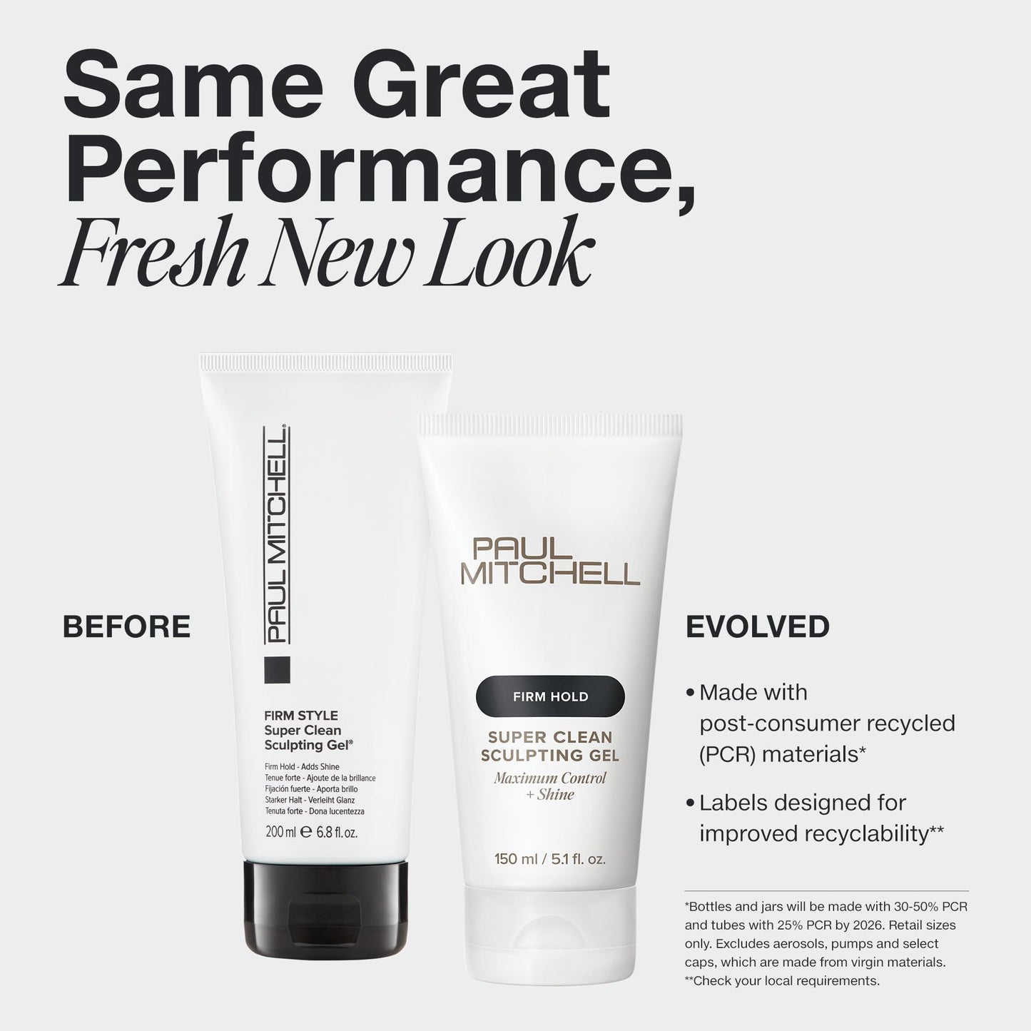 Paul Mitchell Super Clean Sculpting Gel, Firm Hold, High Shine Finish Hair Gel, For All Hair Types