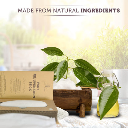Sacred Weapon Vagy Rejuvenation & Tightening Wand | pH Balance Vaginal Wash & Odor Eliminator | Manjakani & Alum Stone Vagina Tightener, Intimate Deodorant for Women & Exfoliator for Feminine Health