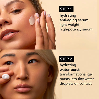 IMAGE Skincare VITAL C Super Duo, Hydrating Water Burst & Anti-Aging Face Serum, Skincare Kit with Vitamin C & Hyaluronic Acid to Refresh & Smooth Skin