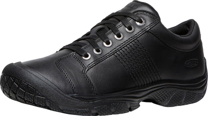 KEEN Utility Men's PTC Oxford Low Height Non Slip Kitchen Food Shoe, Black, 10 US