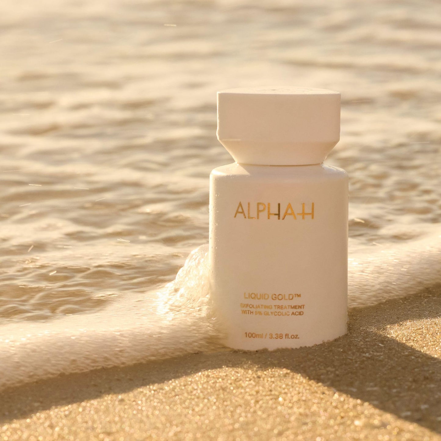 Alpha-H Liquid Gold Exfoliating Treatment 5% Glycolic Acid 100ml - Brighten, Even Tone, Smooth Texture, Reduce Appearance of Fine Lines - At-Home Skin Renewal for All Skin Types