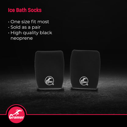 Cramer Cryo-Caps, Ice Bath Socks, One Pair, Keeps Feet Warm During Ice Baths, Toe Warmers, Toe Booties, Comfortable, Retains Body Heat