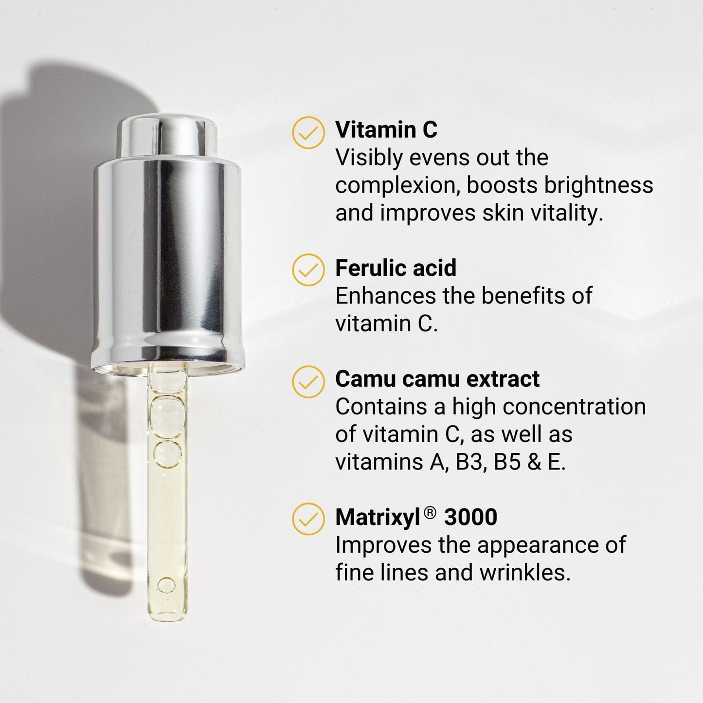 G.M. COLLIN Vital C15 Serum | Anti-Aging Facial Serum with Vitamin C | Helps Improve the Appearance of Fine Lines
