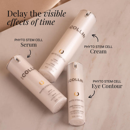 G.M. COLLIN Phyto Stem Cell Eye Contour | Anti-Aging Eye Cream with Peptides and Plant Stem Cells | Firms & Visibly Reduces Dark Circles and Puffiness