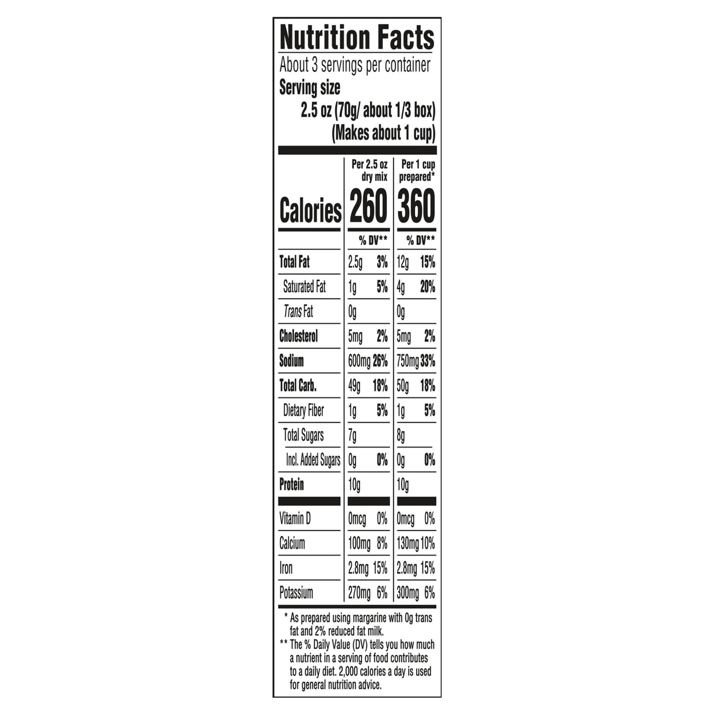 Kraft Mac & Cheese, 1 Box, for Easy Dinner or Dinner Sides, Three Cheese with Mini-Shell Pasta, No Artificial Flavors, Preservatives or Dyes, 7.25 oz