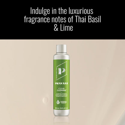Pravana Clear Cleanse Mineral Diminishing Shampoo | For Clarifying Color Treated Hair | Instantly Removes Hard Water Deposits | Hydrates, Energizes, Volumizes | Eliminates Discoloration | Vegan