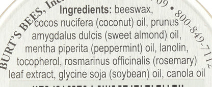 BURTS BEES Beeswax Lip Balm Tin, 0.3 OZ