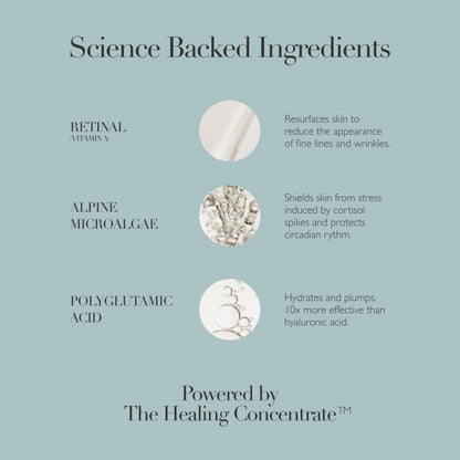 Omorovicza Midnight Renewal Serum (1.0 oz), Retinal Night Repair Formula, Polyglutamic Acid Hydrating & Plumping Serum, Overnight Anti-Aging Skincare for Texture, Fine Lines & Wrinkles