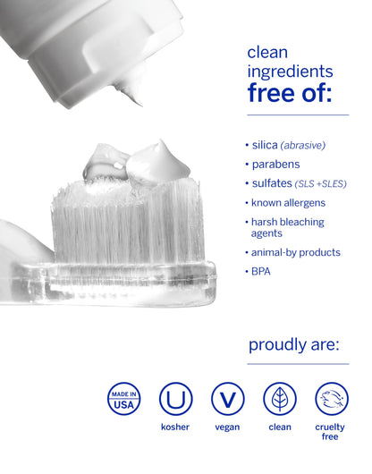 Supersmile ICY Mint whitening kit - Professional whitening Toothpaste, Accelerator & pre-Rinse, Two 45°-Angled Brushes - Whitens 6 Shades in 5 Days