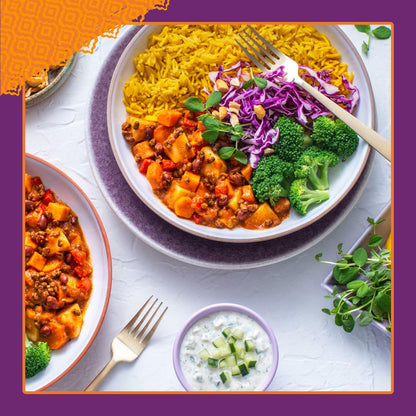 Patak's Ready-to-Eat Meals Variety Pack, Butter Chickpeas, Veggies, Chickpea, Veggie Korma, Lentil, Tikka Masala, Microwave for Quick Dinners, Lunch, Serve with Rice, Naan, 10.5 oz, 6-Pack