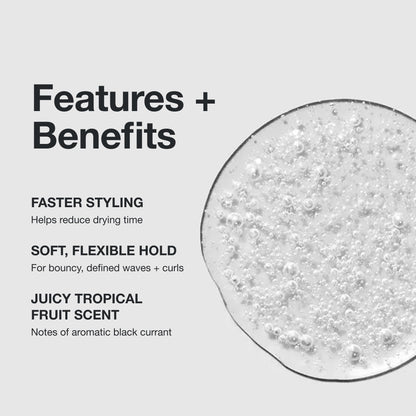 Paul Mitchell Round Trip Defining Serum, Flexible Hold, Touchable Finish, For Curly + Wavy Hair, 5.1 fl. oz
