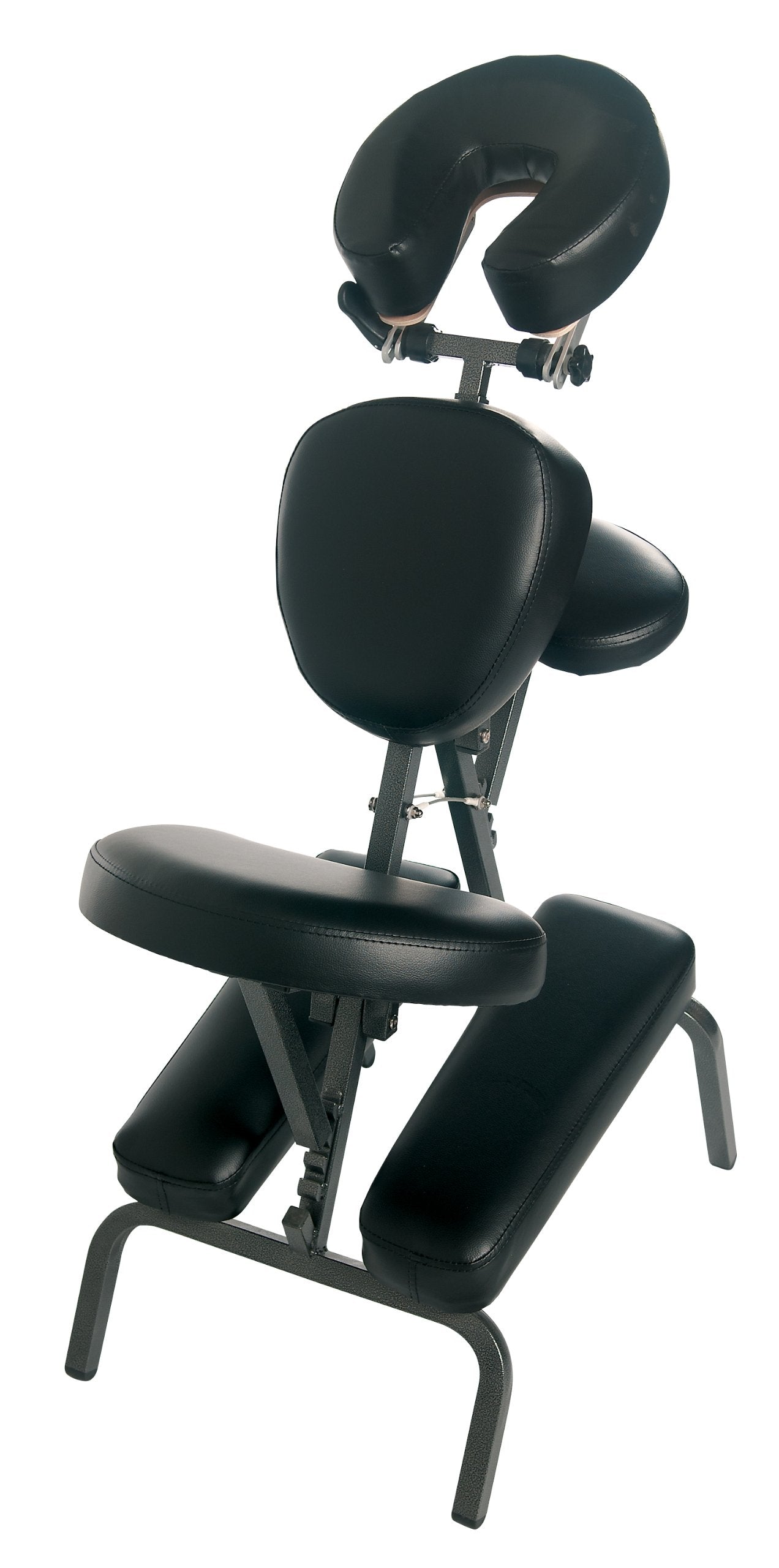 3B Scientific W60606BK-1 PVC Vinyl Pro Massage Chair, 500lbs Capacity, Black