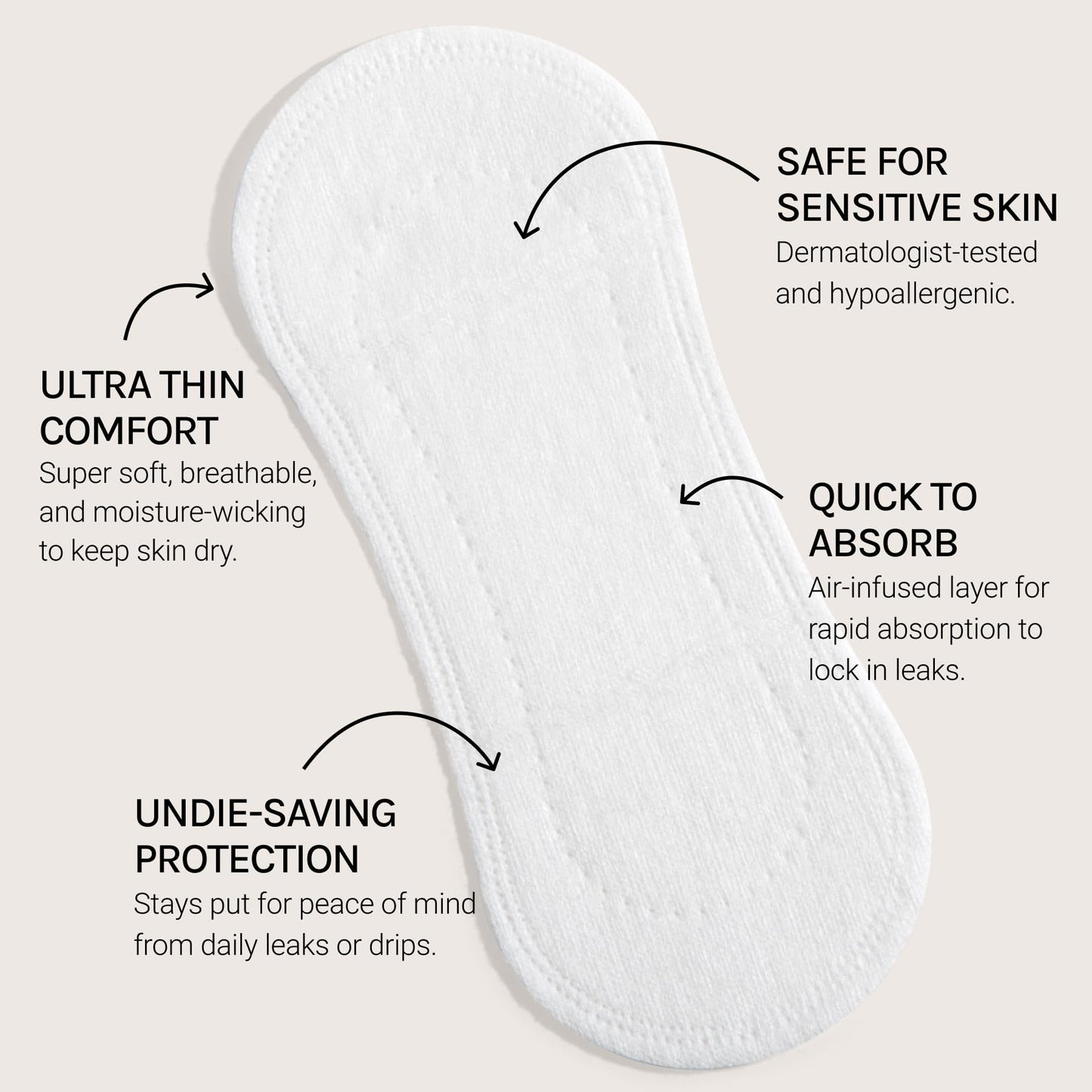 Flex Ultra Thin Pads (30 Count) and Flex Daily Liners (50 Count) Bundle | Fragrance-Free Feminine Care | Absorbent & Comfortable | Unscented