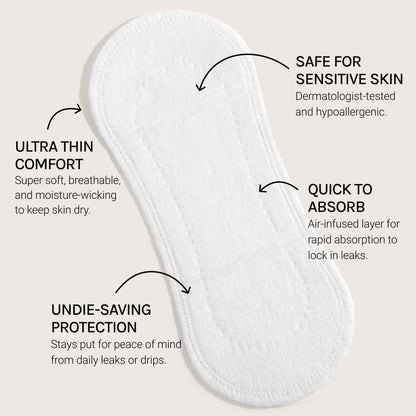 Flex Ultra Thin Pads (30 Count) and Flex Daily Liners (50 Count) Bundle | Fragrance-Free Feminine Care | Absorbent & Comfortable | Unscented