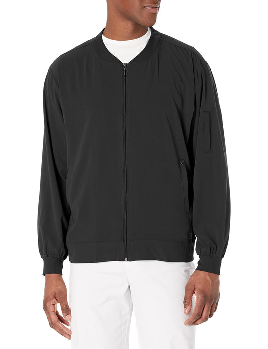 WonderWink Mens Zip Bomber Jacket