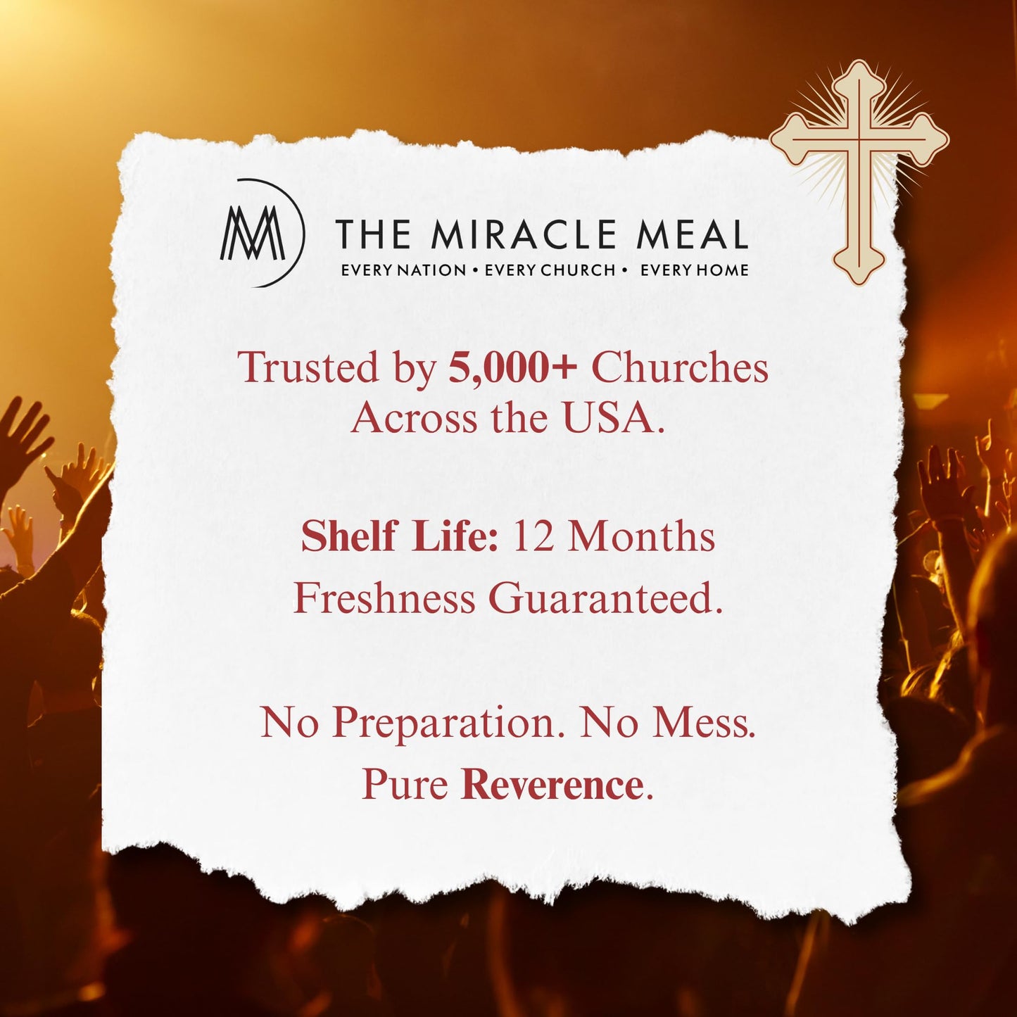Christmas Edition Communion Cups | The Miracle Meal – 20 Pre-Filled Cups with Juice & Wafer | Celebrate Faith & Joy