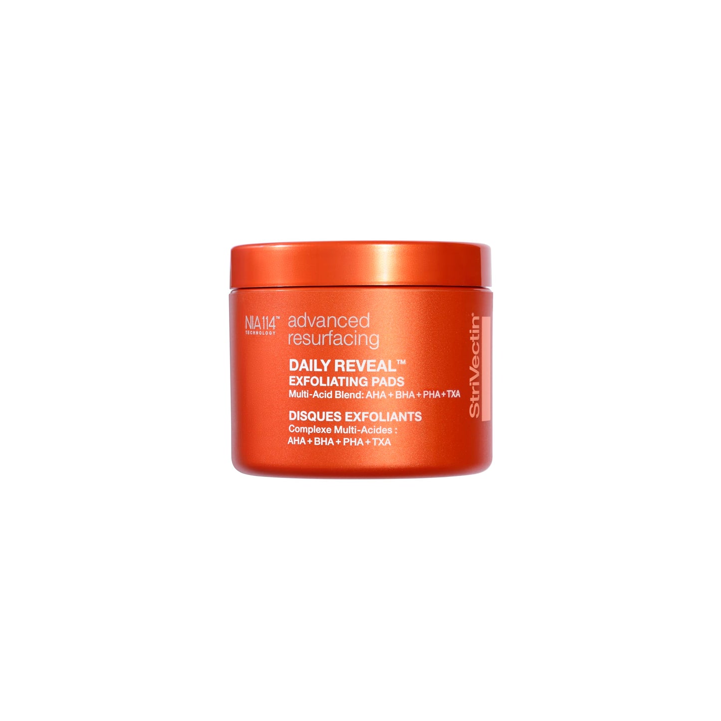 StriVectin Daily Reveal Face Exfoliating Treatment Pads, Polishing Away Dead Skin for Smooth and Soft Skin, 60 count