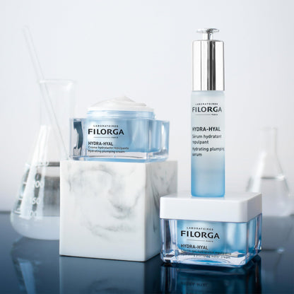 Filorga Hydra-Hyal Intensive Hydrating & Plumping Treatment, Ultimate Anti-Aging Hydration with 5 Hyaluronic Acids to Smooth and Plump Skin