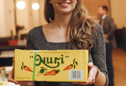 NURI Portuguese Sardines in Spiced Olive Oil - 4 Pack - (4.4 oz cans)