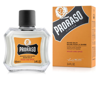 Proraso Beard Balm for Men, Nourish and Soften New Beard Growth and Short Beards