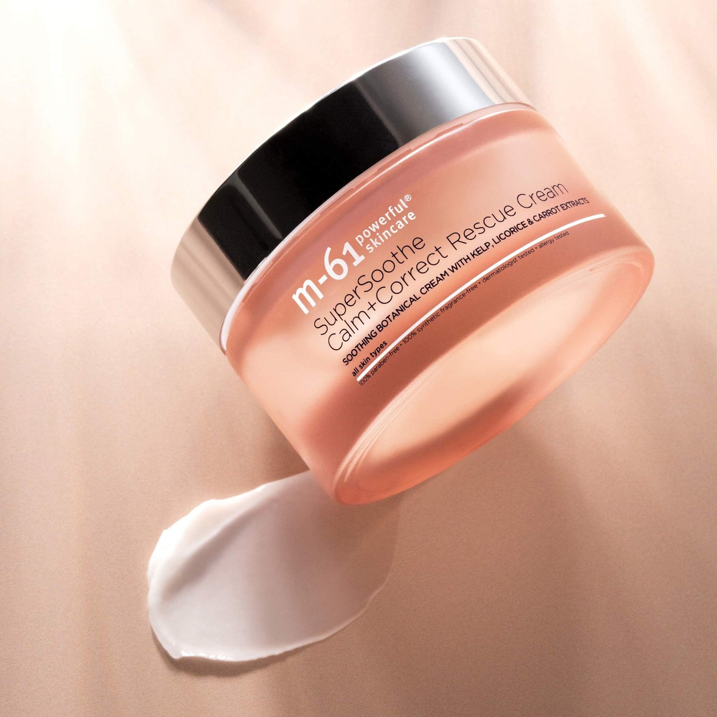 m-61 SuperSoothe Calm+Correct Rescue Cream | Rich, Creamy, Calming Botanical Face Cream. To Soothe Redness And Calm Dry, Irritated Skin - 1.7 Fl Oz