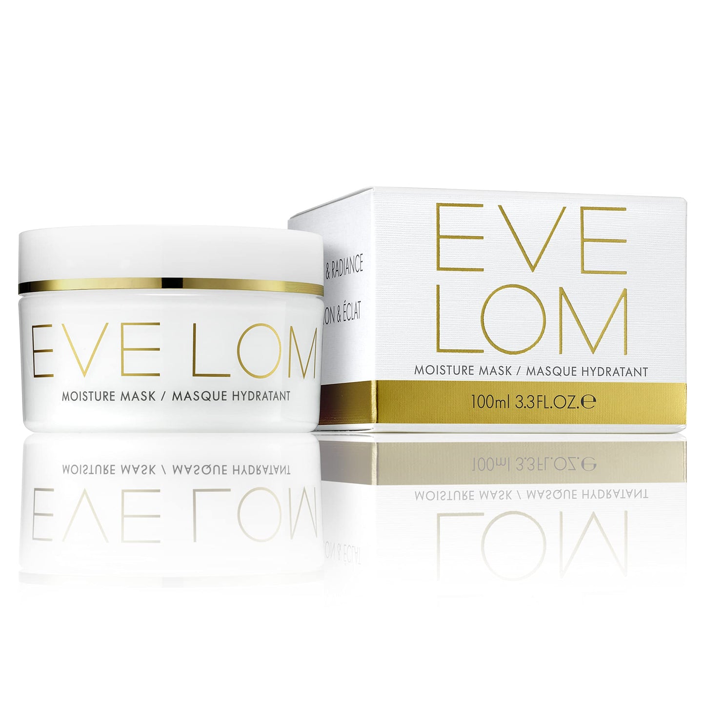 EVE LOM Overnight Moisture Mask - Ultra-Hydrating Facial Mask for Deeply Nourishing Skin - Plumping & Smoothing Formula for Radiant Complexion - Long-Lasting Hydration for 72 Hours - 100ml