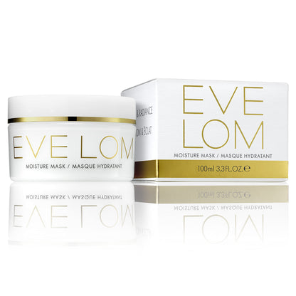 EVE LOM Overnight Moisture Mask - Ultra-Hydrating Facial Mask for Deeply Nourishing Skin - Plumping & Smoothing Formula for Radiant Complexion - Long-Lasting Hydration for 72 Hours - 100ml