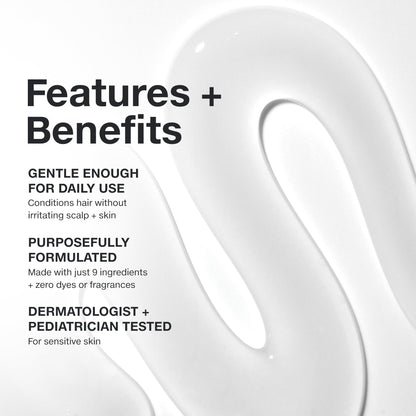 Paul Mitchell Clear Essential Conditioner, Fragrance Free, For Sensitive Scalp + Skin