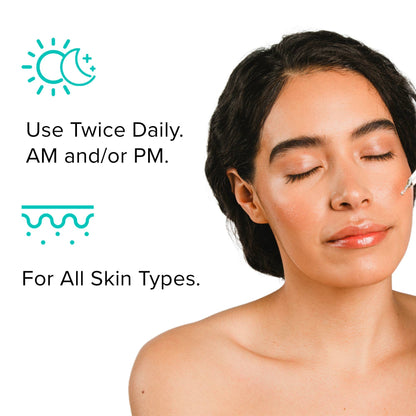 ClarityRx Take Care Daily Antioxidant Red Tea Face Serum, Natural Plant-Based Hydrating & Anti-Aging Facial Treatment for Environmental Protection