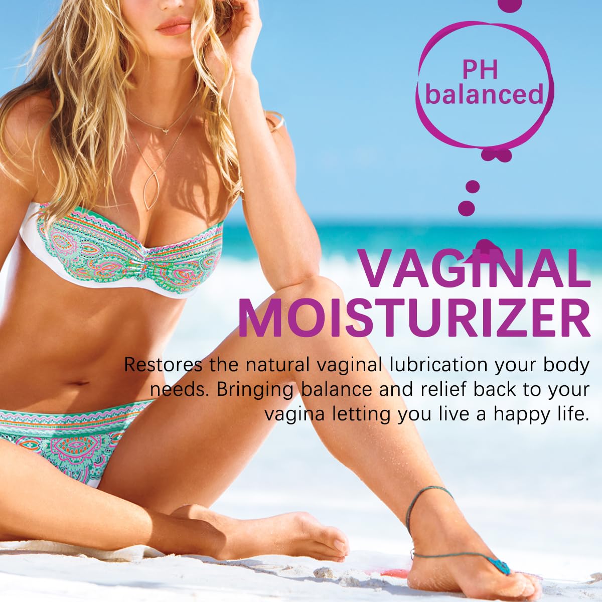 Vaginal Moisturizer Capsules, Female Vaginal Probiotics Wetness & Tightening Vaginal Wellness Supplement for Enhance Vaginal Muscle Tone & Vaginal Dryness- Vegan,60 Capsules