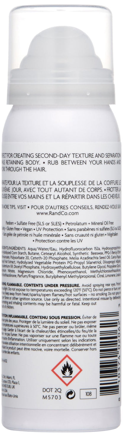 R+Co Aircraft Pomade Mousse | Lightweight Mousse for Texture, Volume & Definition | Anti-Frizz Hair Styling Foam for Tousled, Lived-In Looks | Vegan, Cruelty-Free & Paraben-Free