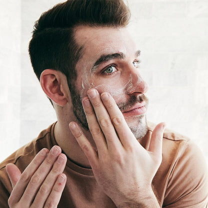 Brickell Men's Daily Defense SPF20 Face Moisturizer for Men, Natural & Organic, Zinc Oxide Face Moisturizing Mineral Sunscreen, Hydrates & Protects Skin Against Harmful UVA/B rays, 3.4oz, Unscented