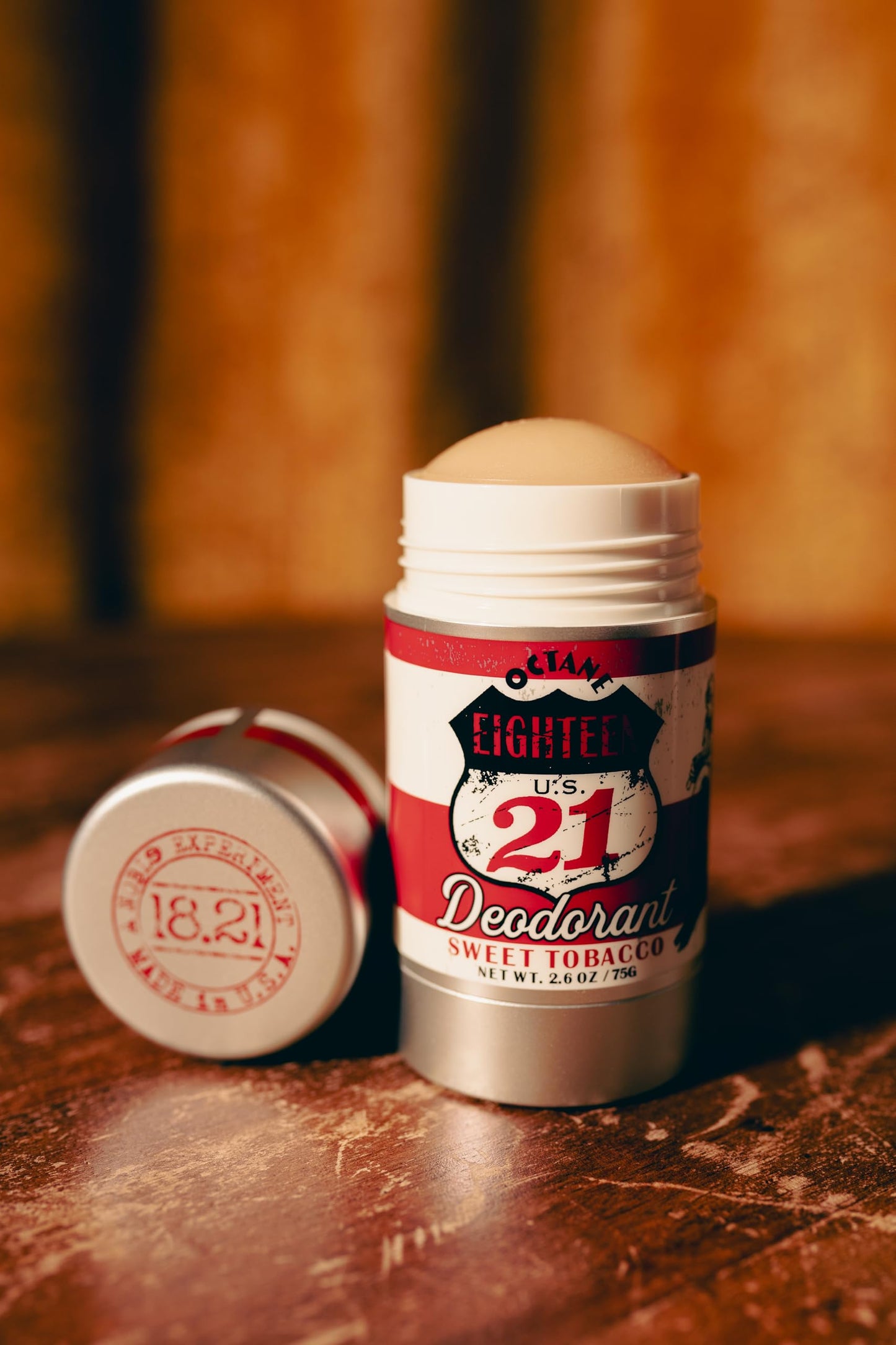 18.21 Man Made Long-Lasting Deodorant for Men, All-Day Protection, Odor Control, and Skin-Soothing Formula with a Bold, Masculine Scent
