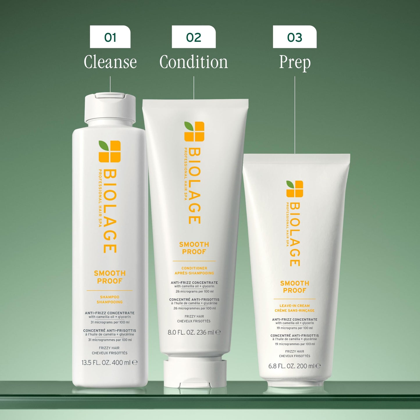 Biolage Smooth Proof Conditioner - Nourishes & Smooths Frizzy Hair, Detangles & Manages