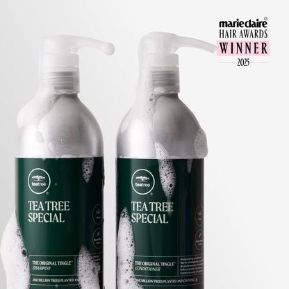 Tea Tree Special Shampoo, Deep Cleans, Refreshes Scalp, Especially Oily Hair, For All Hair Types