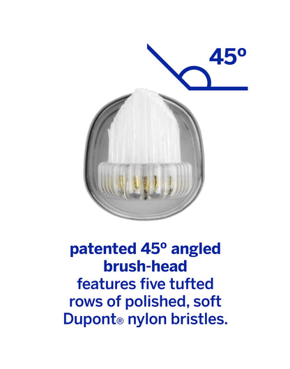 Supersmile Zina45 Replacement Brush Heads for Sonic Pulse Toothbrush