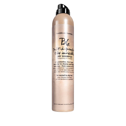 Bumble and bumble. Prêt-à-powder Très Invisible Volumizing Dry Shampoo | Volumizing, Dry-Cleansing, UV Protective + Absorbs Oil | Curly, Wavy, Straight