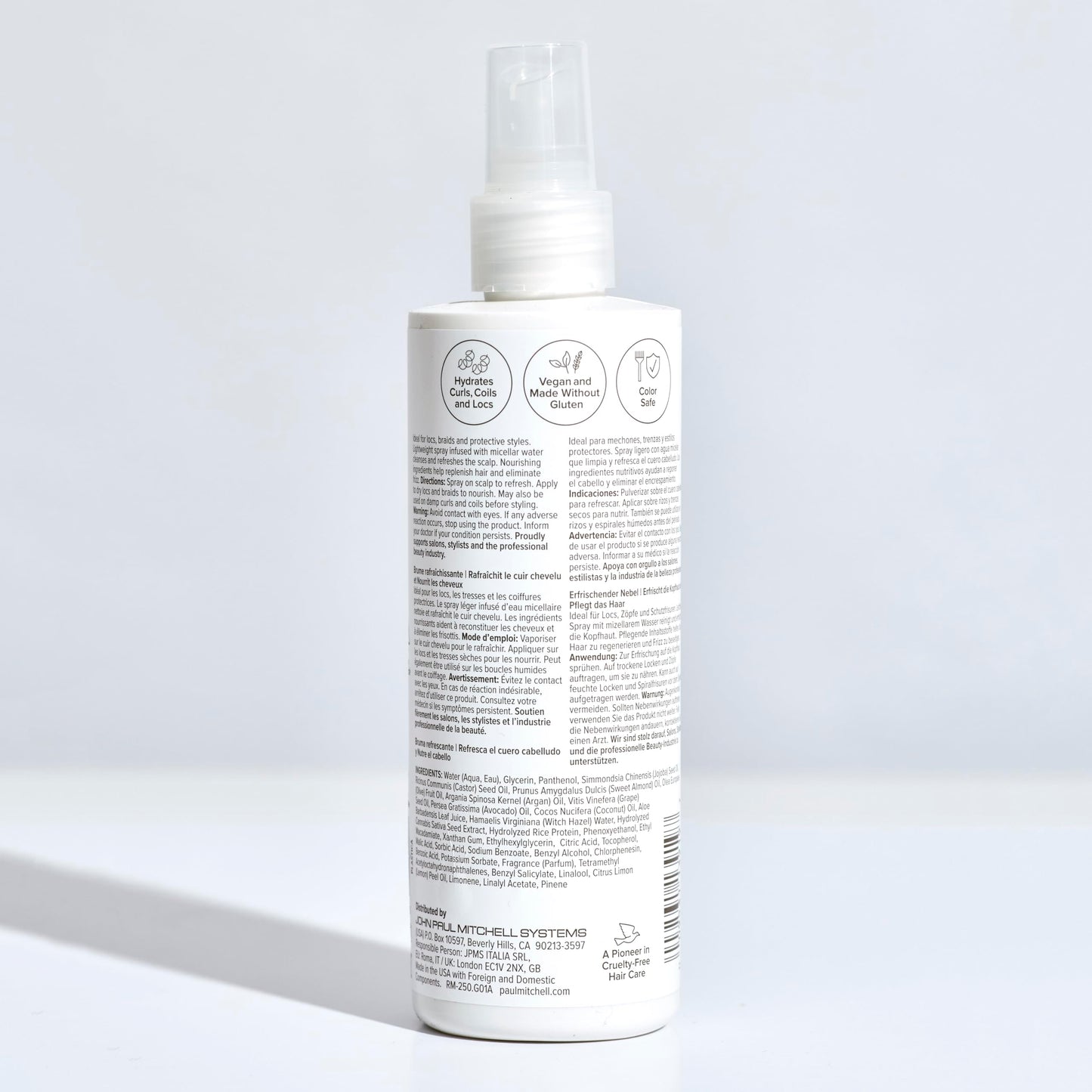 Paul Mitchell Refreshing Mist, Refreshes Scalp + Nourishes, For Curly + Coily Hair, 8.5 fl. oz