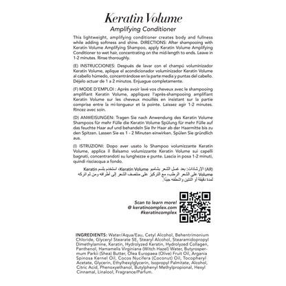 Keratin Complex Volume Amplifying Conditioner fl oz