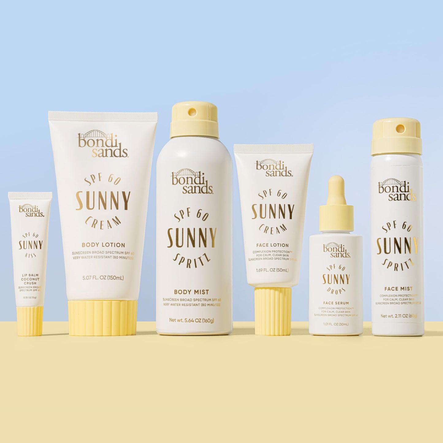Bondi Sands Sunny Spritz SPF 60 Body Mist, Nourishing + Hydrating Broad Spectrum Sunscreen Spray, Dermatologist-Approved, Water-Resistant, 5.64 Oz