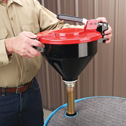 PIG Drum Funnel Flame Arrestor | for Steel Drum Funnels | Brass | DRM617